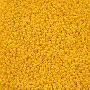 10-42101, Czech 22g PermaLux Dyed Chalk Dk. Yellow