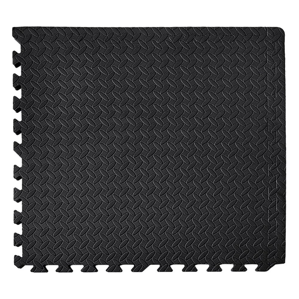 12 Tiles EVA Rubber Foam Gym Mat 60cm x 60cm 2.5cm Fitness Flooring