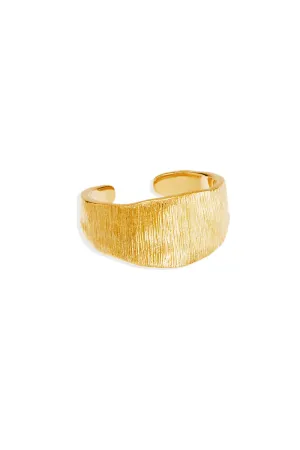 18k Gold Vermeil Woven Light Ring