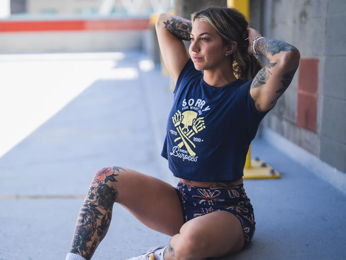 2POOD Burpees Crop Top