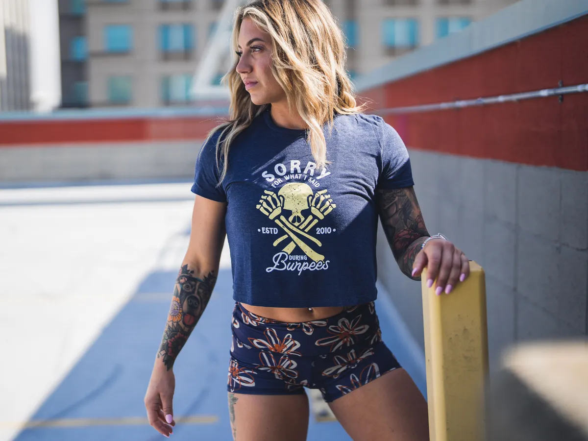 2POOD Burpees Crop Top