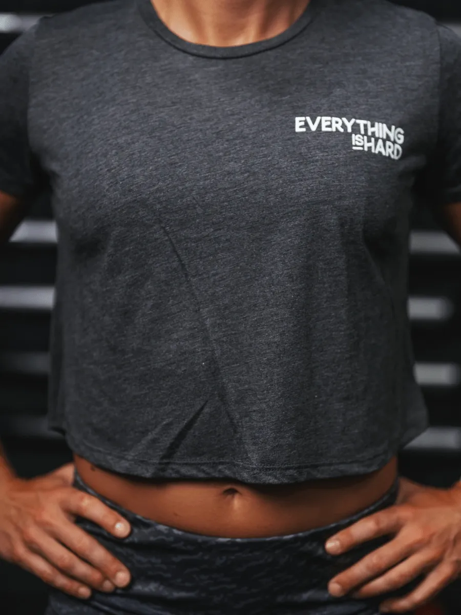 2POOD-Everything is hard crop top