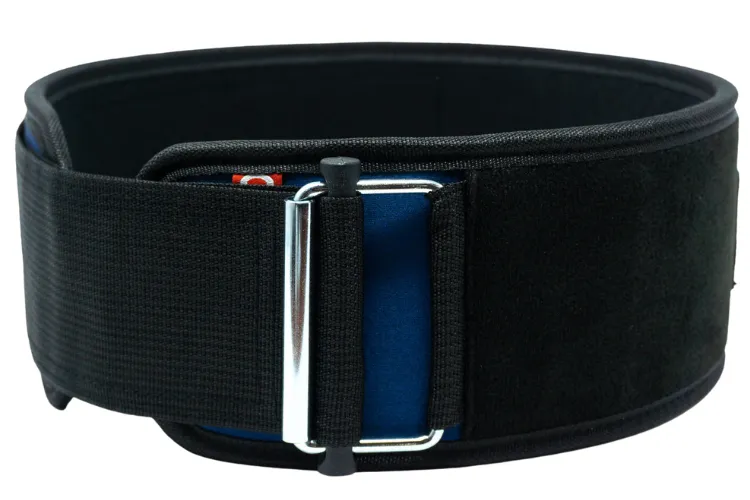 2POOD Navy Velcro Patch 4" Weightlifting Belt