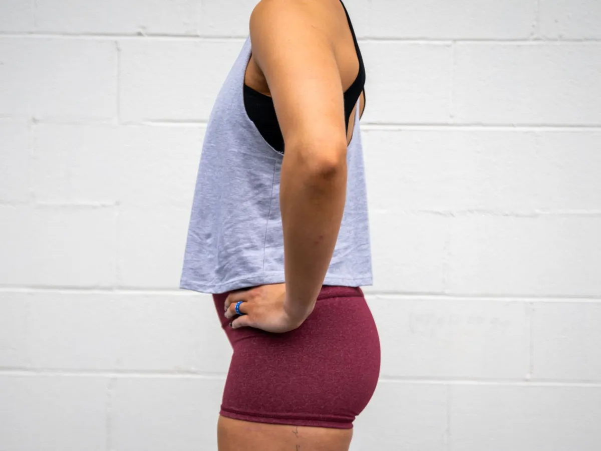 2POOD WORK Light Grey Muscle Tank