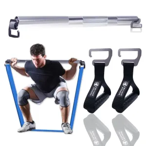 96cm Resistance Bar with Large Hook with Handles
