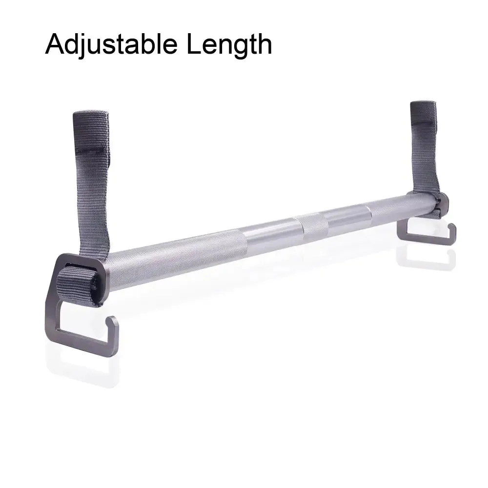 Adjustable Exercise Bar with Large E-type Hook Metal