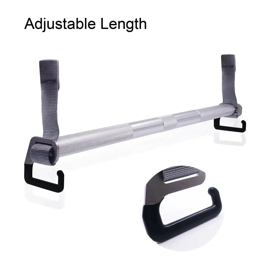 Adjustable Exercise Bar with Large E-type Hook Metal