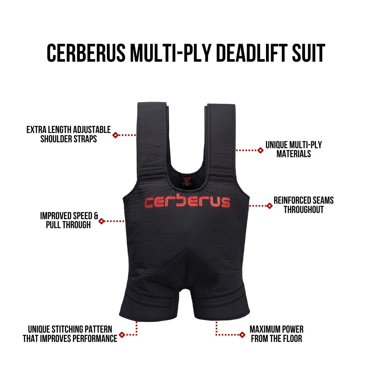 CERBERUS Multi-Ply Deadlift Suit V3 (NEW SIZING)