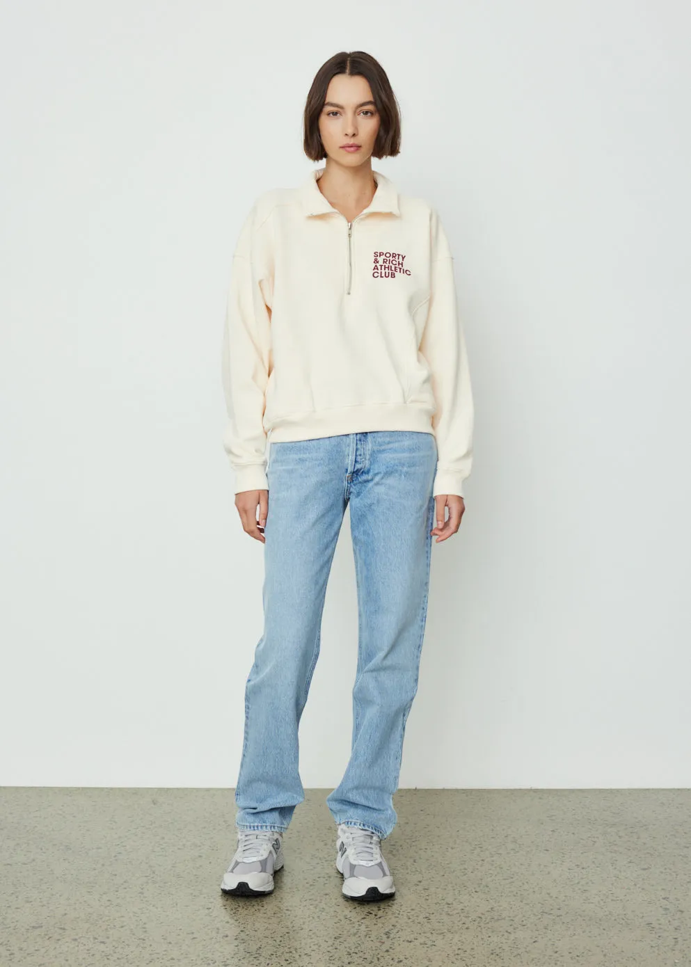 Exercise Often Quarter Zip Sweatshirt