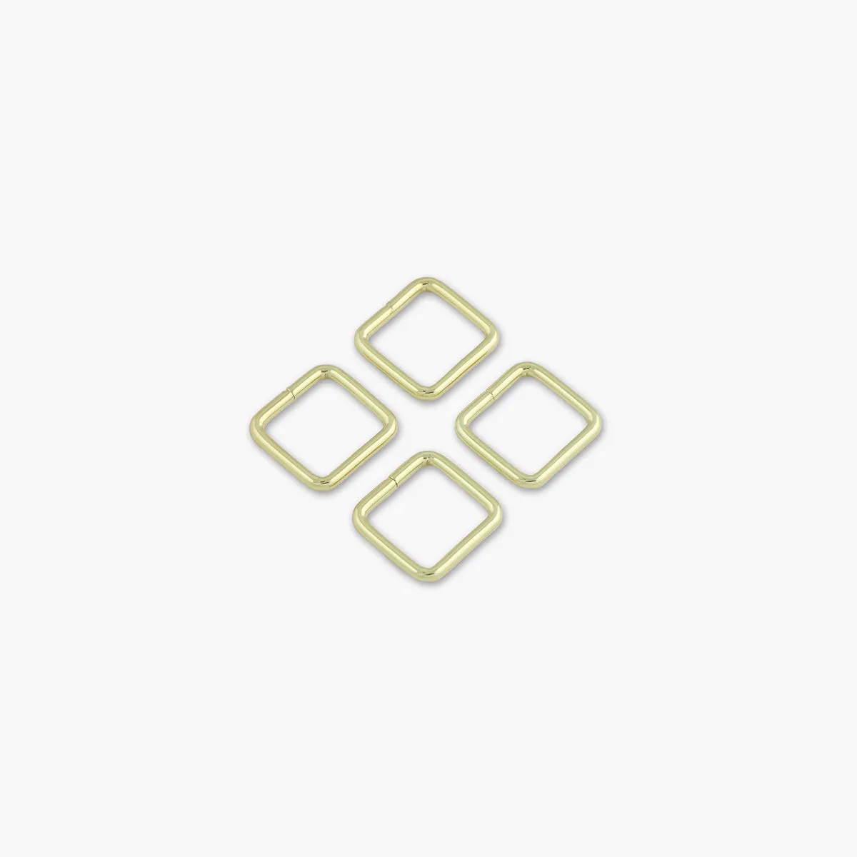 Four 3/4" Rectangle Rings