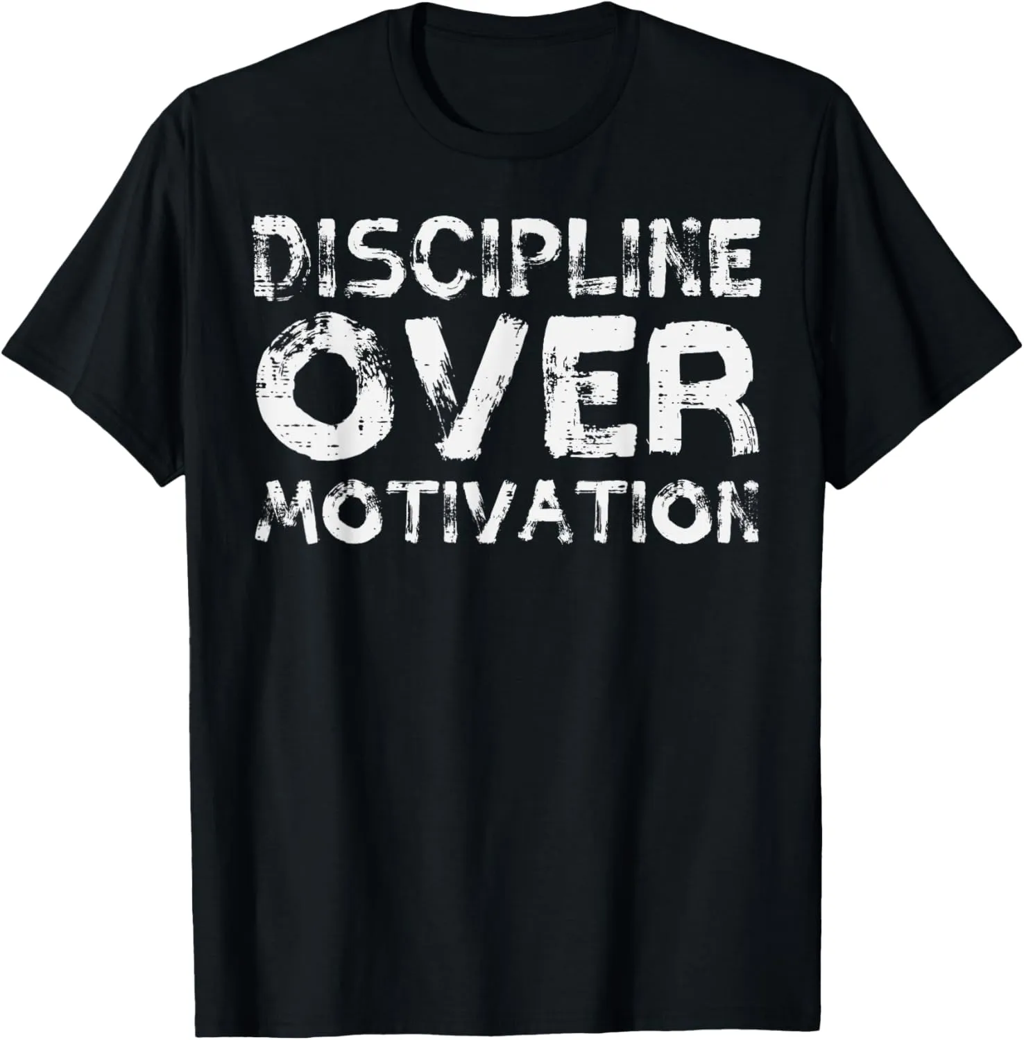 Gym Discipline Over Motivation Workout Fitness Men Women T-Shirt