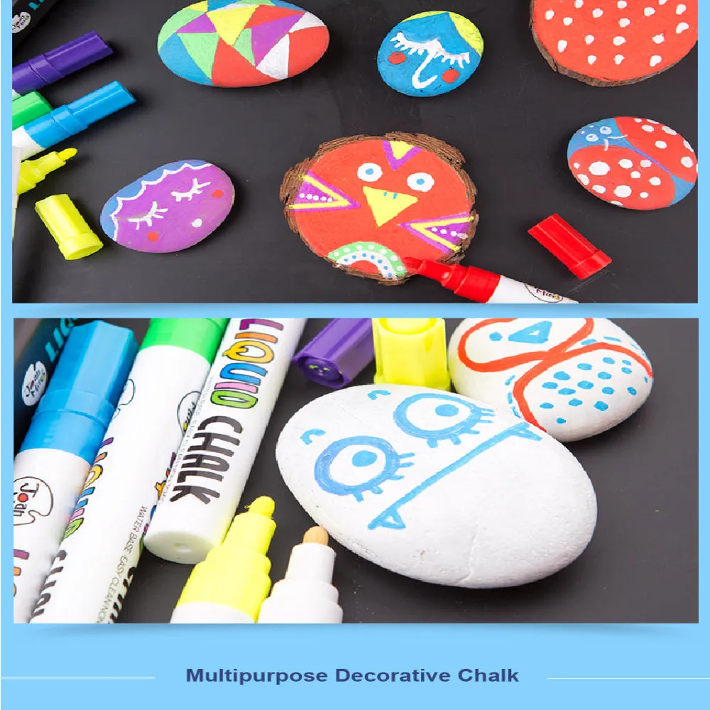 Jar Melo Liquid Chalk Markers -6 Colors