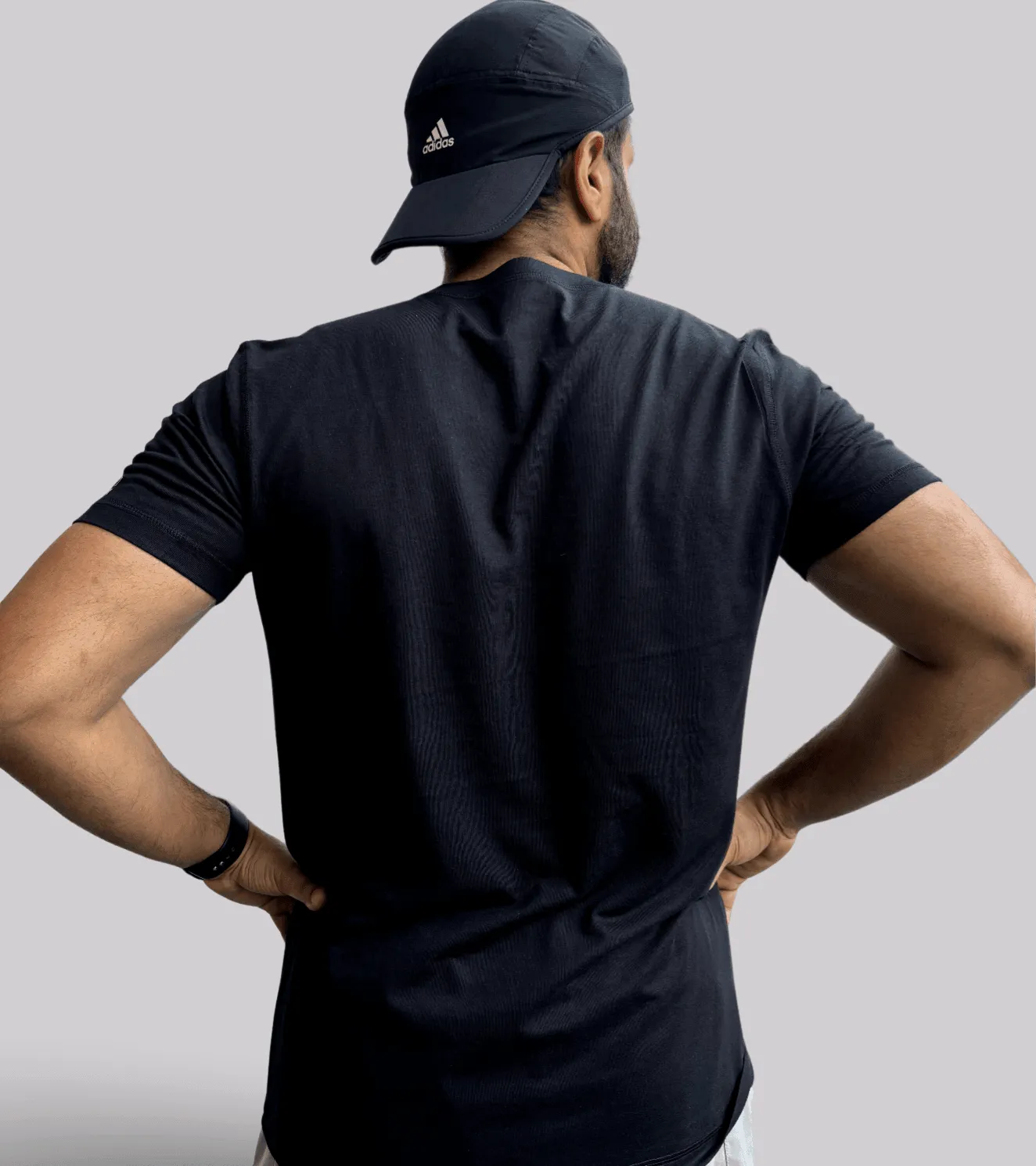 Men's squat deadlift  T-Shirt (black)