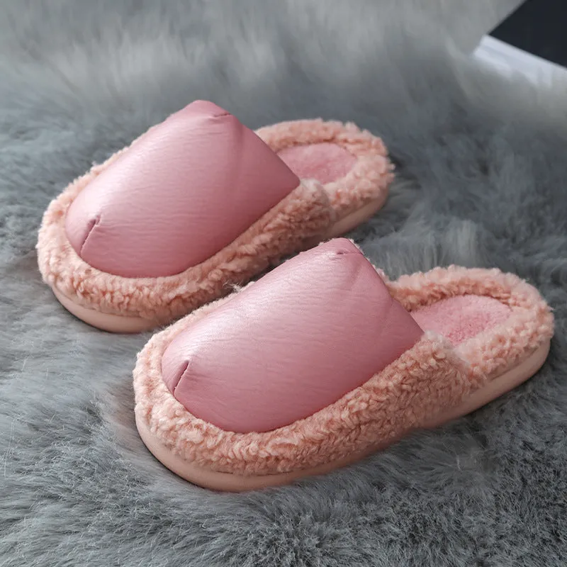 Plush Clog Slippers for Women