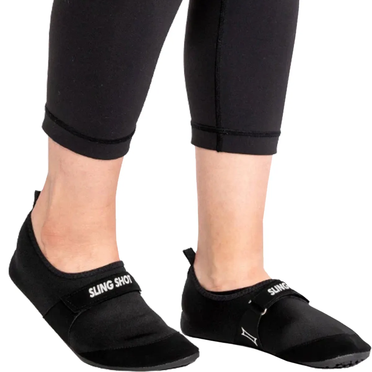 Sling Shot Deadlift Slippers by Mark Bell - Black