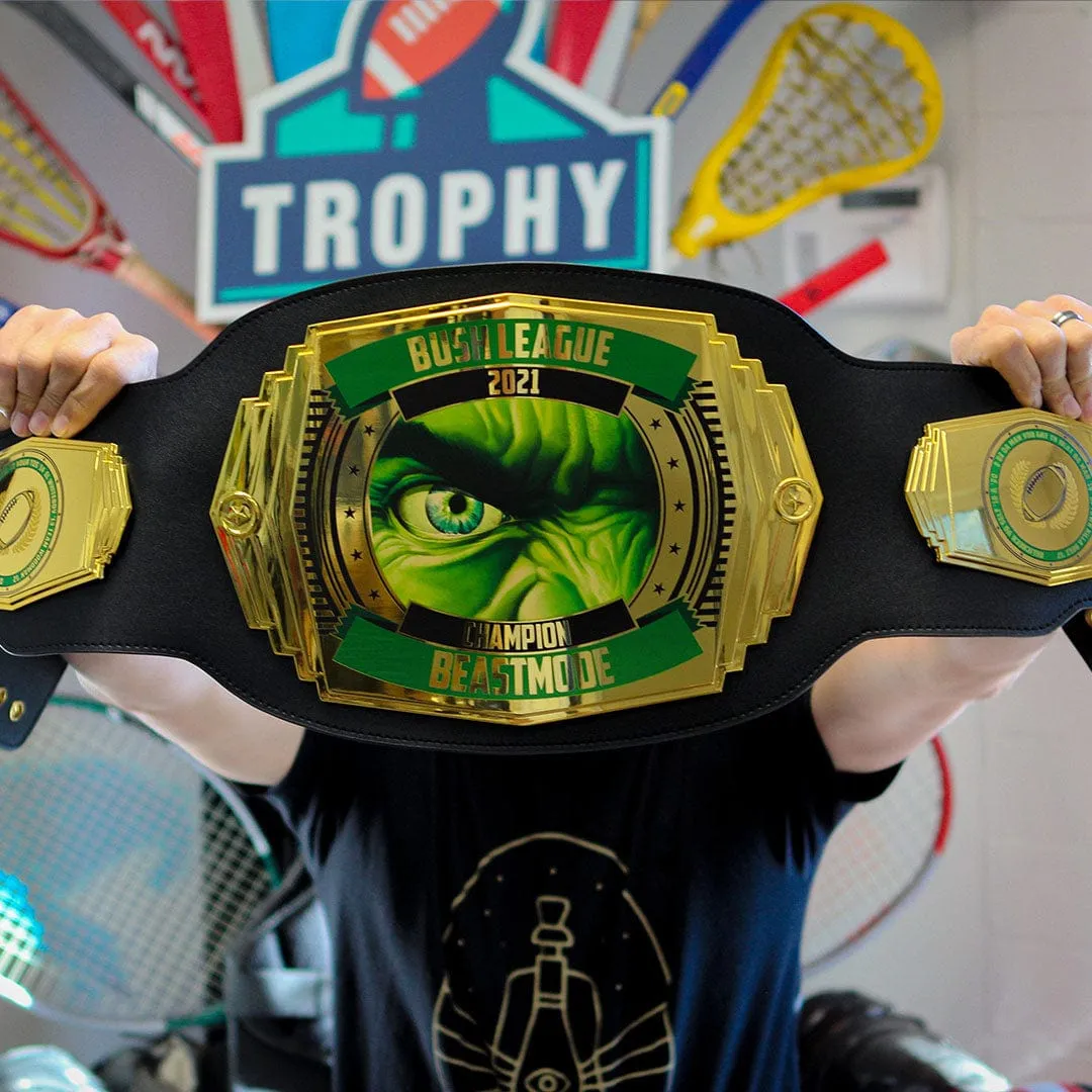 Weightlifting & Fitness 6lb Customizable Championship Belt