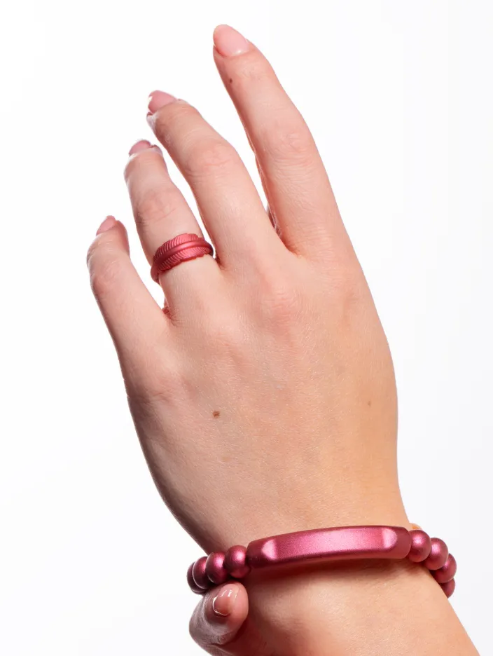 Women's Heartfelt Serene Ring