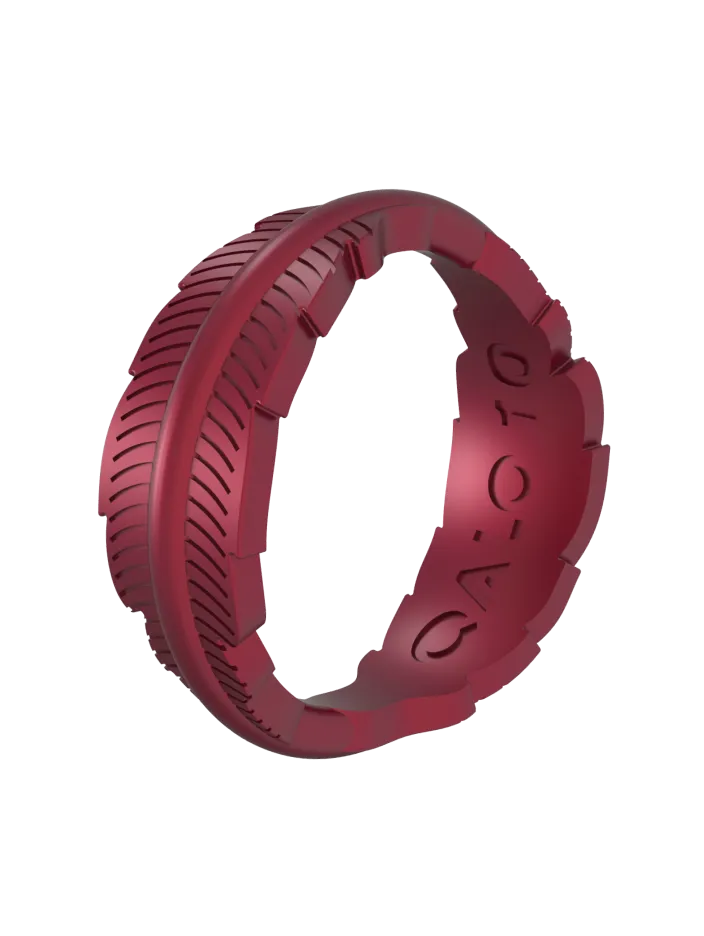 Women's Heartfelt Serene Ring